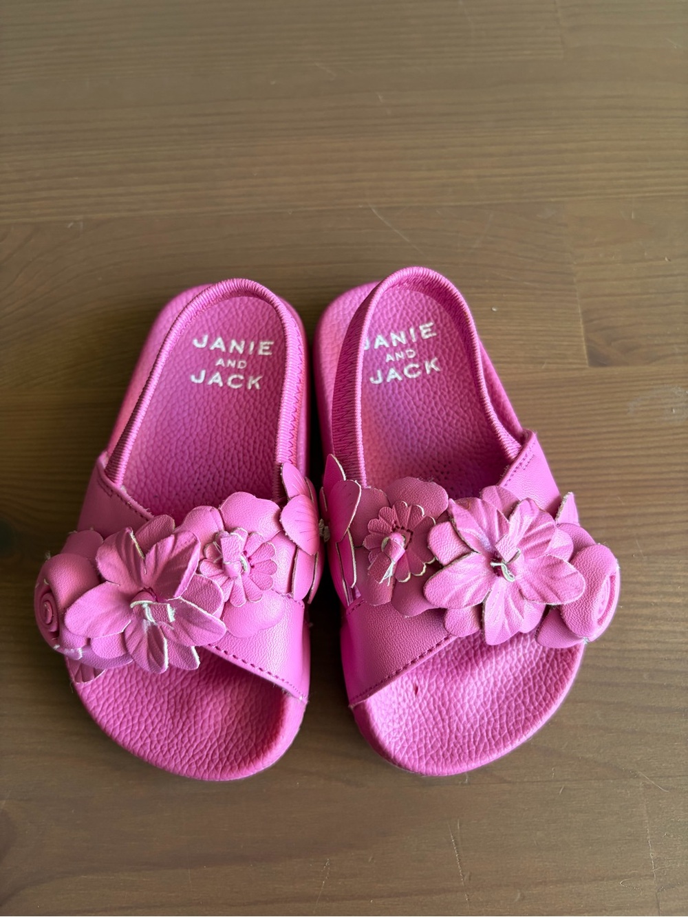 Janie and Jack Pink Floral Pool Slide